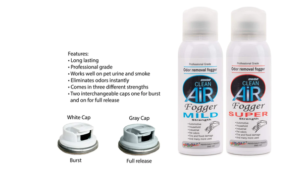 Clean Air Odor Removal Fogger Mild Strength 3 oz