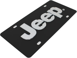 Eurosport Daytona- Compatible with Jeep on Carbon Steel License Plate