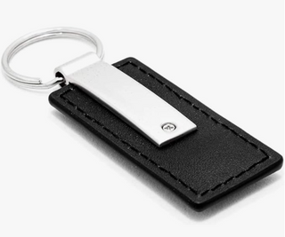 Au-Tomotive Gold, INC. Officially Licensed Rectangular Leather Key Chain for Infiniti (Black)