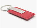 Au-TOMOTIVE GOLD, INC. Officially Licensed Red Leather Key Chain for Mazda Miata MX-5