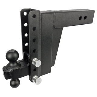 3.0″ Adjustable Trailer Hitches Extreme Duty 8″ Drop/Rise Rated To 30,000lbs